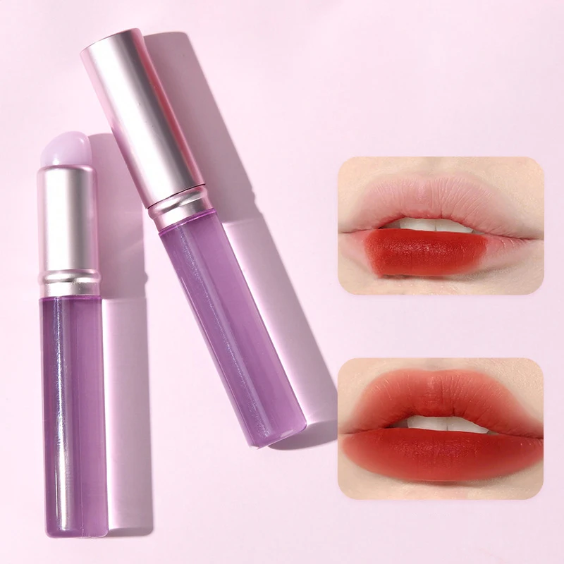 Brochas de maquillaje corrector de labios de silicona mejoradas, brocha de silicona para bálsamo labial, brillo de labios, lápiz labial, cepillo multifunción