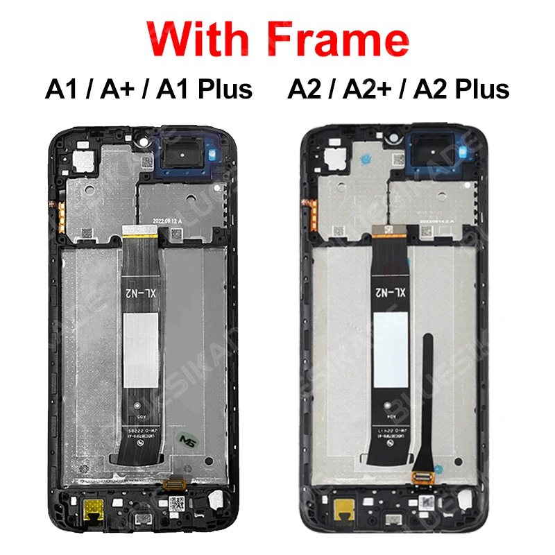 For Xiaomi Redmi A2 LCD A2+ A2 Plus Display 23026RN54G Touch Screen For Redmi A1 LCD A1+ A1 Plus Display 220733SL Replace Parts