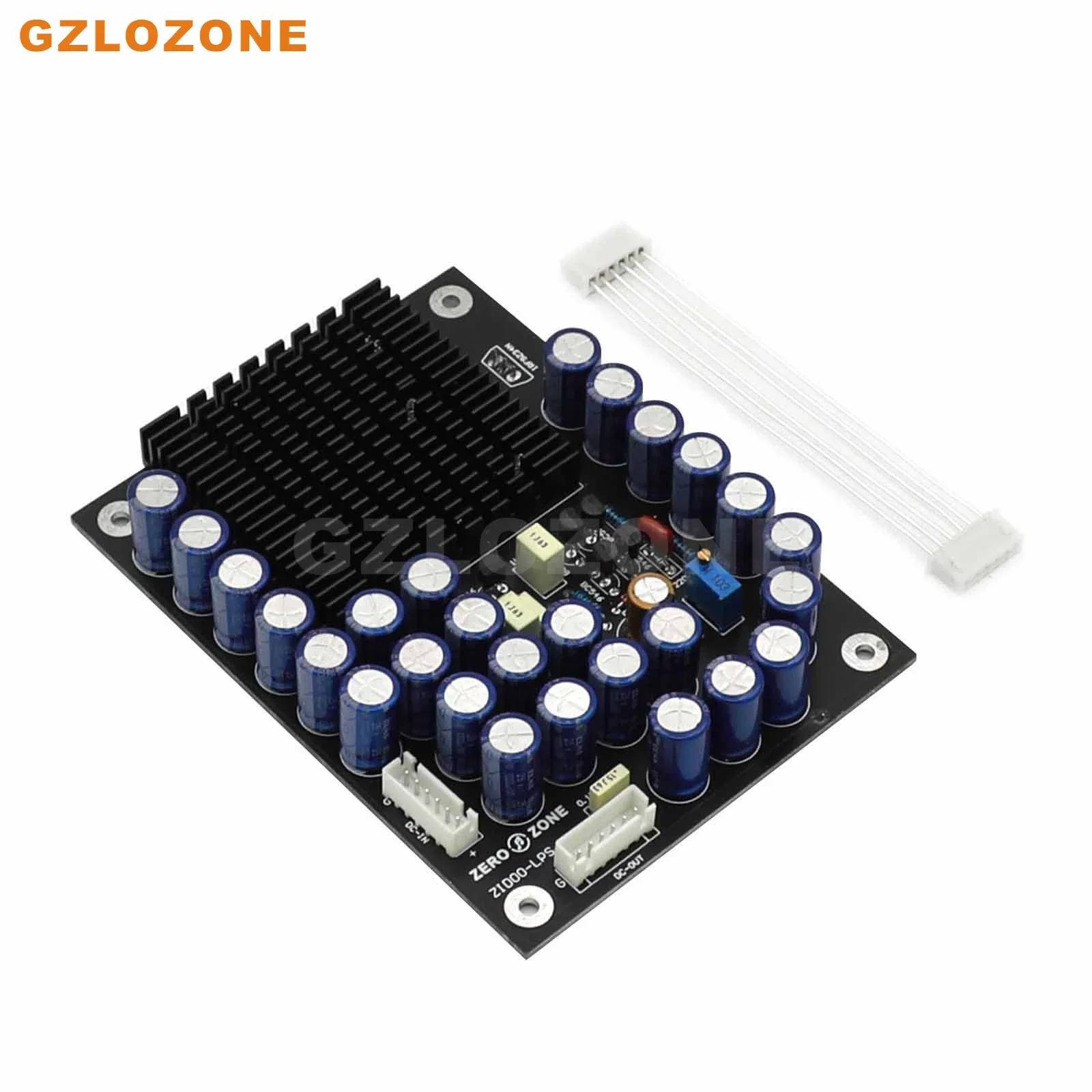 GZLOZONE ترقية HIFI الخطي مجلس إمدادات الطاقة تيار مستمر امدادات الطاقة لوح مرشح ل ZIDOO X20PRO مع كابل توصيل 6-PIN