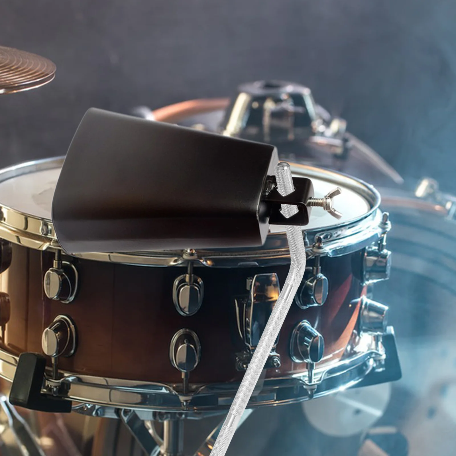 

Cowbell Holder For Metal Kit Cowbell Rod Durable Mounting Stand Bass Drum Extension Pole Drum Hardware Music Instrument