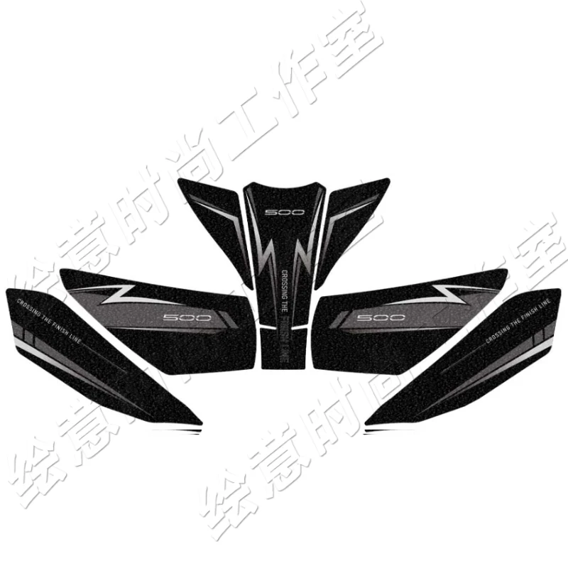 For KAWASAKI Z500 Tank Pad Motorcycle Stickers Decals Protector Accessories