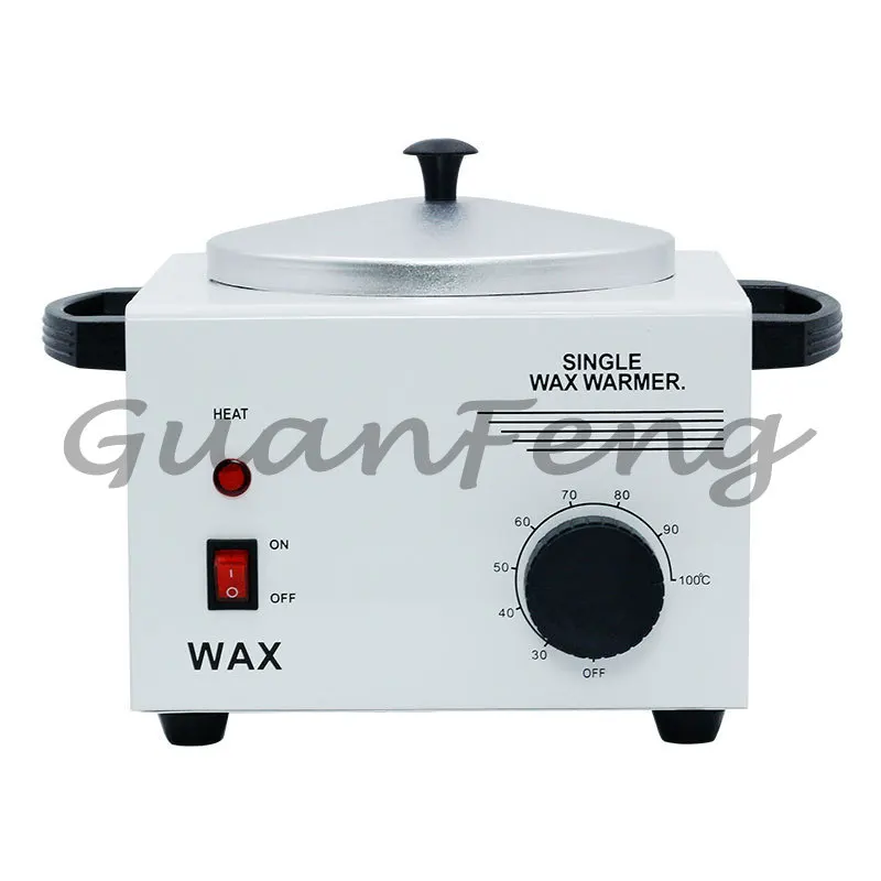 Beauty single furnace temperature regulating therapy hair removal wax bean heating machine, hand wax melter