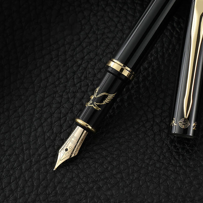 11ชิ้น/เซ็ตลายเซ็น Set Pulpen นักเรียนประดิษฐ์ตัวอักษร Fountain Pen Custom โลโก้หมึกปากกาสำนักงานเครื่องเขียน