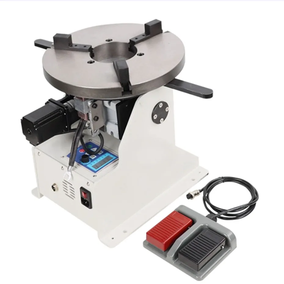 CNC speed regulation, indexing, rotary table, positioner, robotic arm, arc welding, handheld laser welding, circumferential seam