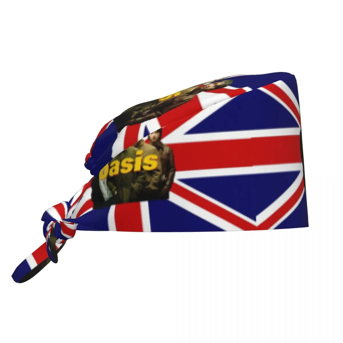Custom British Music Definitely Maybe O-Oasis Medical Staff Scrubs Hat Men Women For Chef Hat Scrub Caps