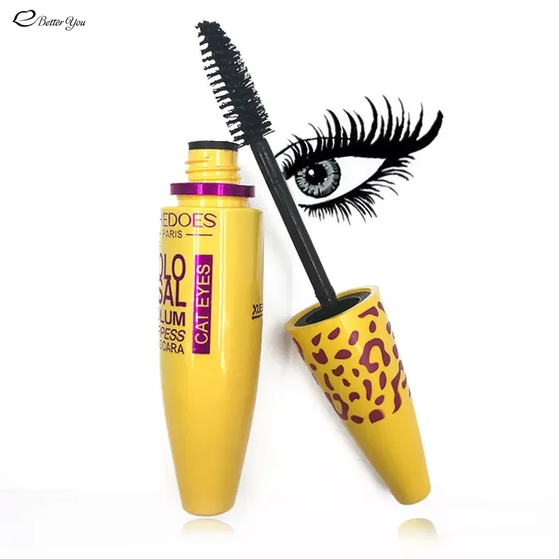 1pcs Fiber Lash colossal Mascara with Collagen Cosmetic Extension  Curling Eyelash Lengthener  Rimel 3d Mascara