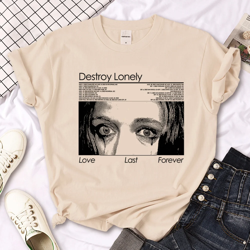 i Paused My Destroy Lonely to Be Here tshirt men streetwear summer funny top boy harajuku clothing