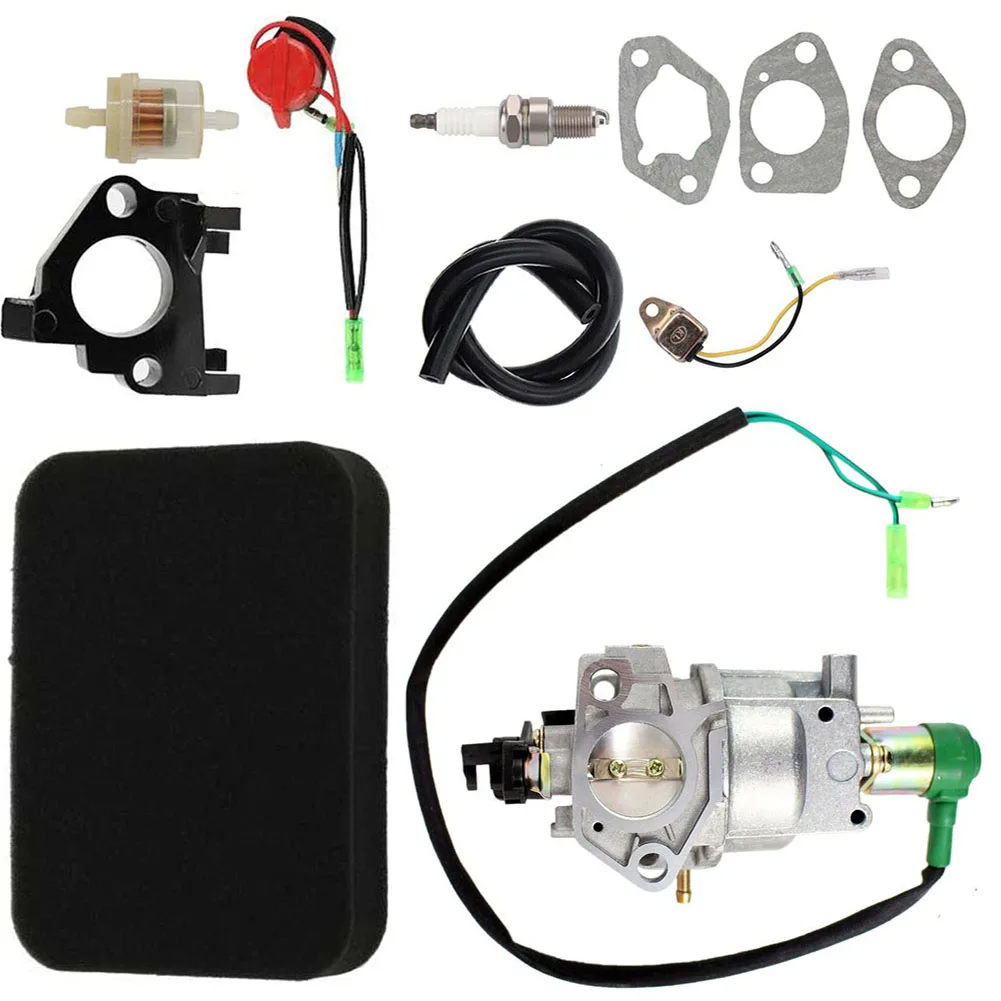 8500 High Performance Generator Engine Kit Carburetor For Industrial  Trimmer Kits Gaskets/Oil Filter/Carburetor Insulator