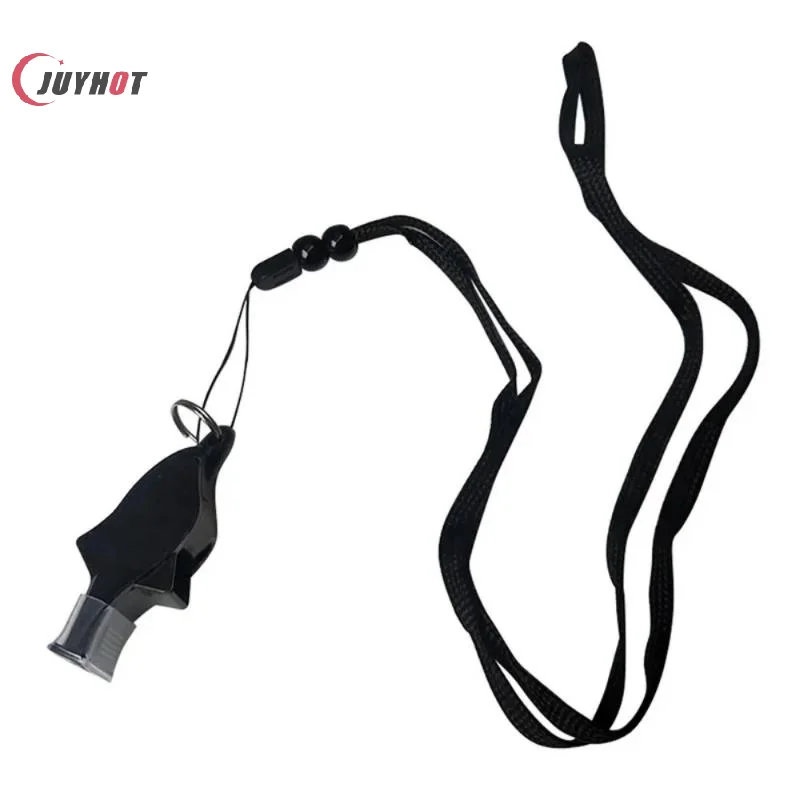 Referee Special Sports Whistle Seedless Plastic Dolphin Design Whistle for Basketball Soccer Competitive Matches