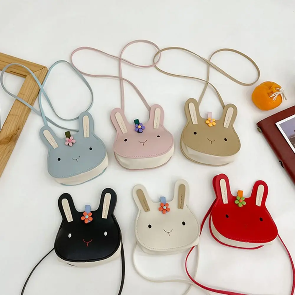 

Lovely Mini Shoulder Bag Soft Soft PU Leather Handbags Cute Cartoon Messenger Bag for Children Girls