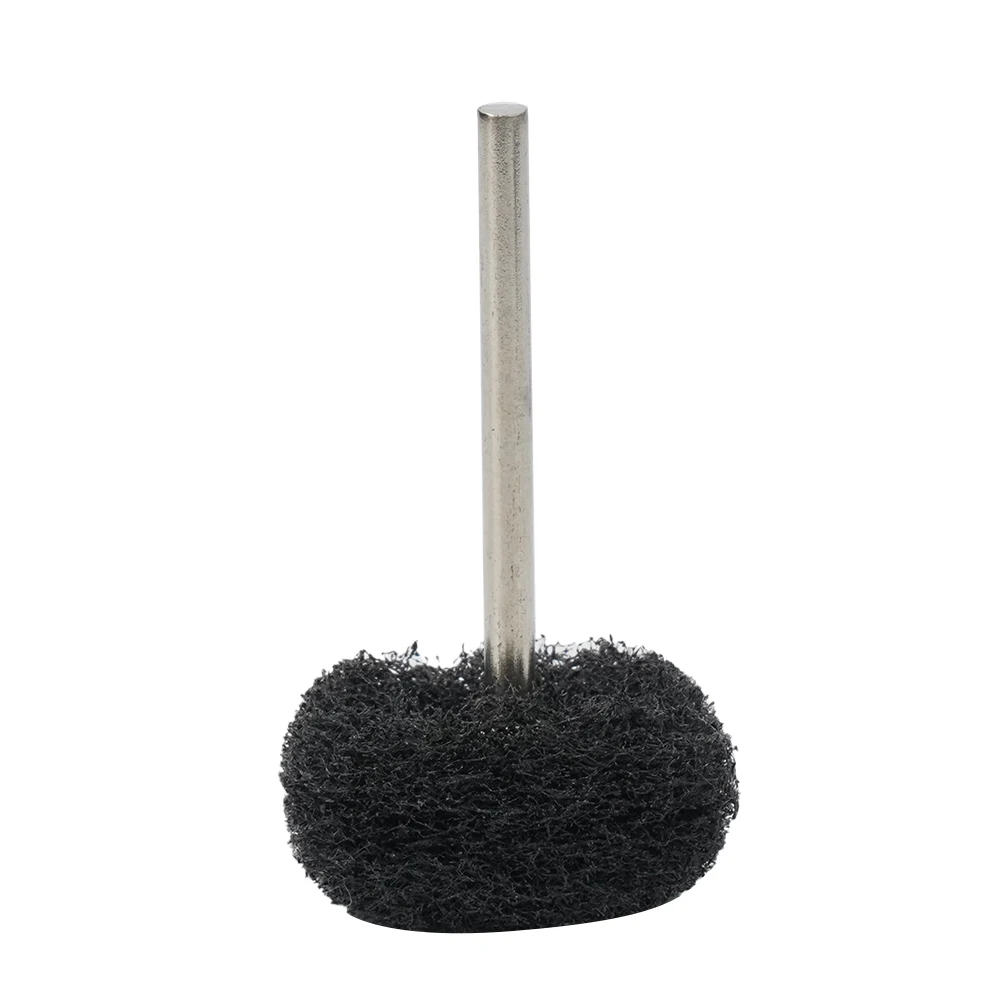Nylon Polishing Brush Wheel - 10pcs - alternate angle
