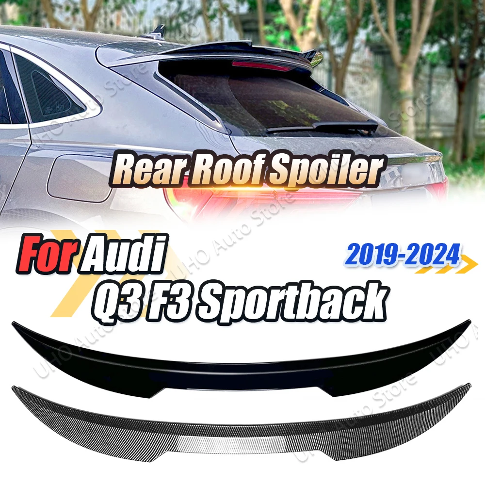 

V-образный спойлер M4 для заднего багажника автомобиля, средний спойлер, багажник, крыша, средний багажник, комплект для AUDI Q3 F3 Sportback S line 2019-2024