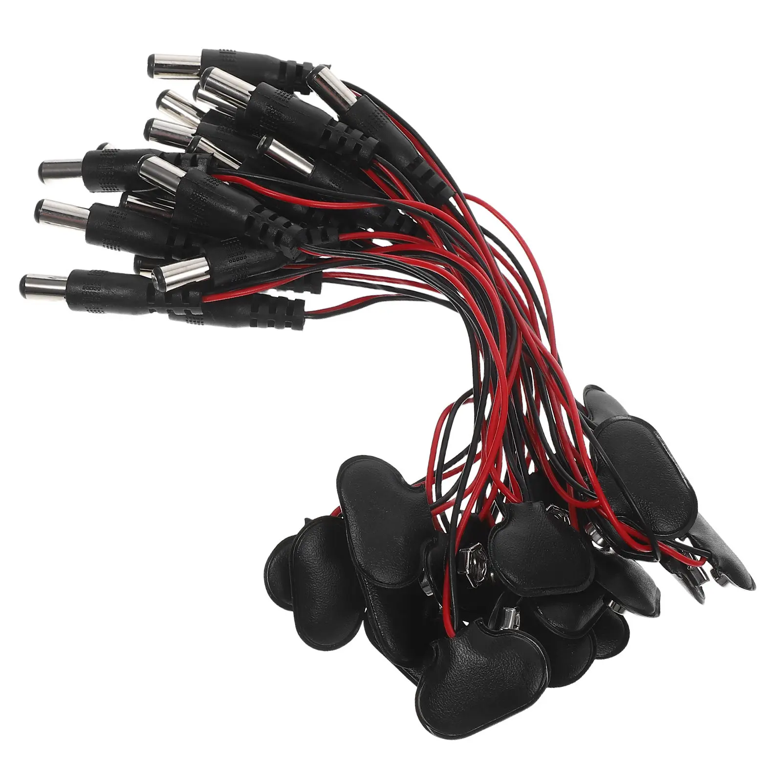 20Pcs Battery Connector Set Extended Wire Precision Integrated Clip Wear Resistant for DIY Projects Industrial Home Use