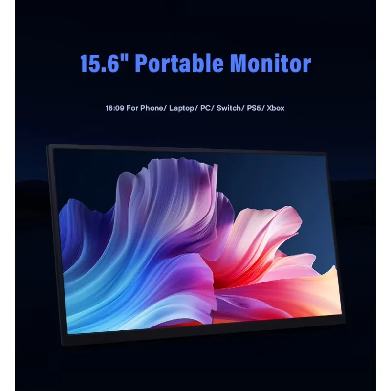 15.6-Inch Portable Gaming  Built-in Speakers IPS 1080P FHD