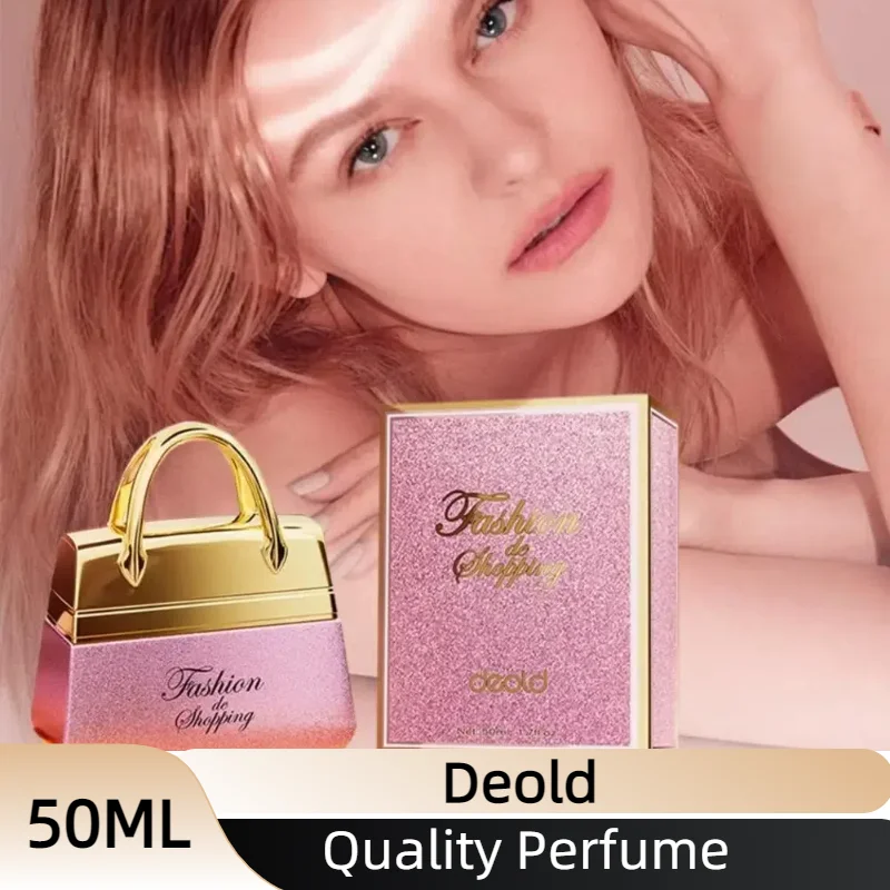 

50ML High-quality Women's Perfume, Light Pink Wallet, Creative Arab Women's Body Perfume, Long-lasting Natural Floral Scent