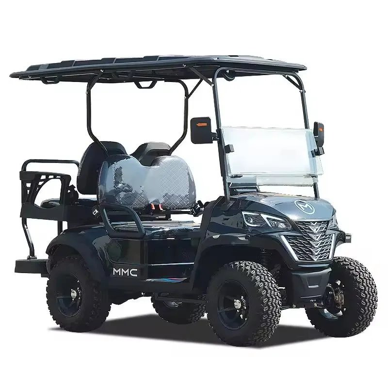 2024 New MD Model Lithium Battery Operated Golf Cart 4 6 Seat Electric Sightseeing Bus Golf Cart Electric