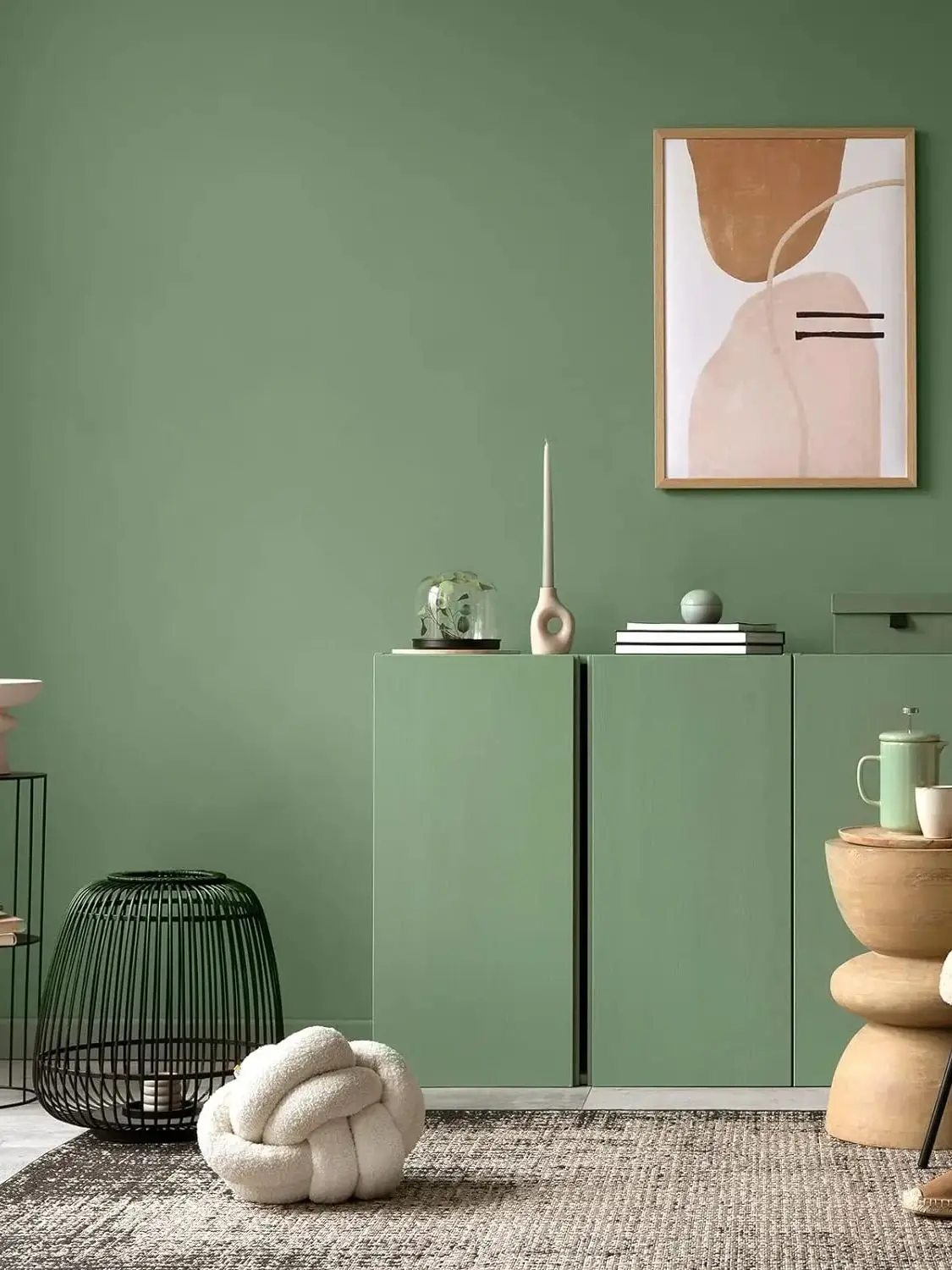 Matte Solid Color Wallpaper DIY Self-Adhesive Room Decor Parlor Bedroom TV Background Wall Sticker Old Furniture Waterproof Film