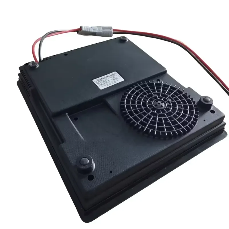 Single 24V/48V Solar DC Induction Stove Battery-Powered Drop-In Desktop Design for Car Hotel Use-1000W 1500W Microlite Panel view 6