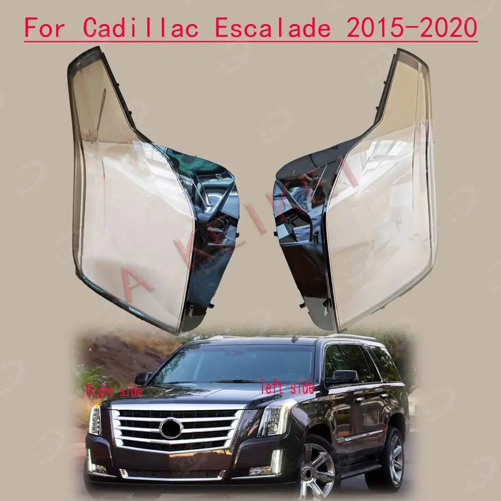 Car Accessories Transparent lamp housing Fit For Cadillac Escalade 2015 2016 2017 2018 2019 2020 Headlight housing