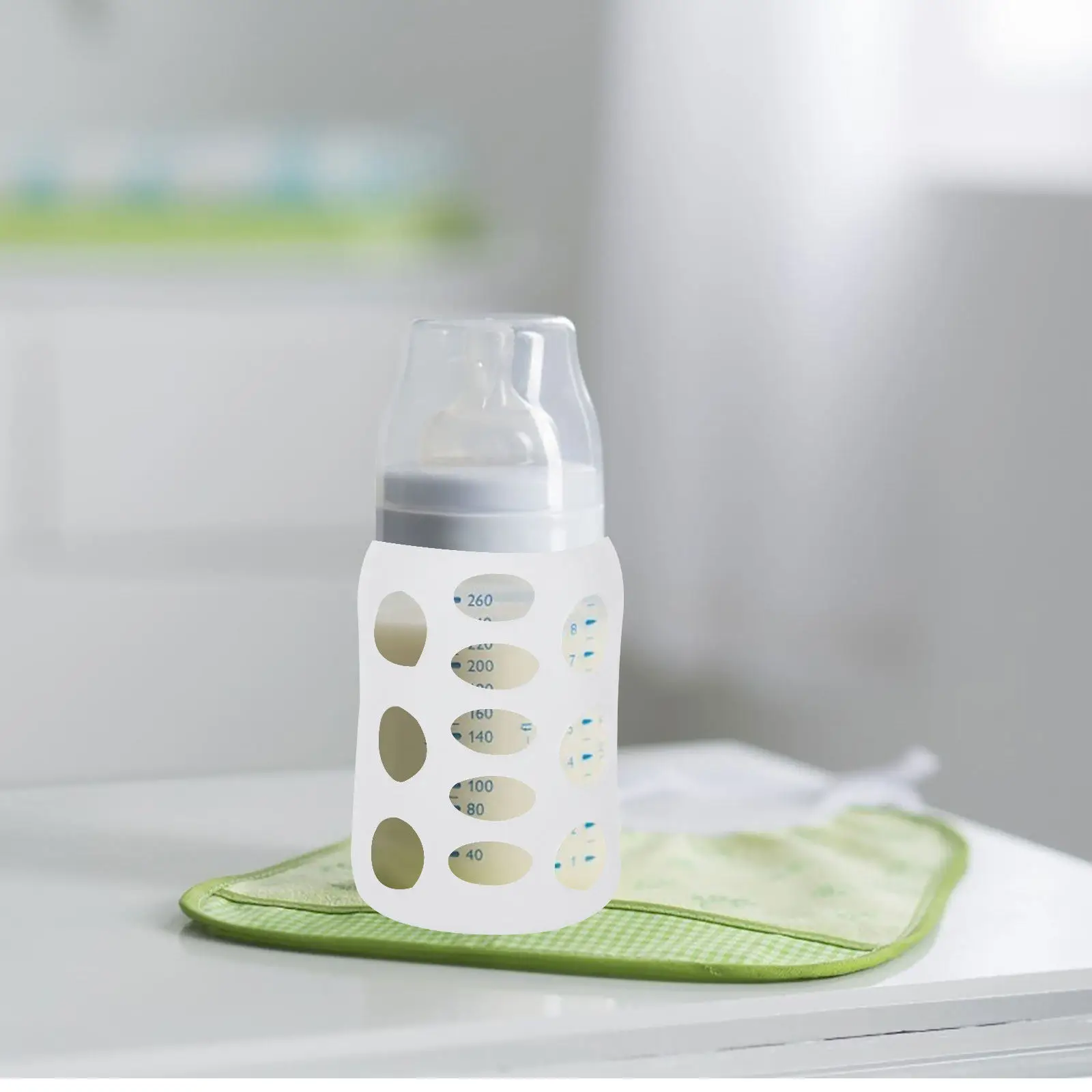 3pcs Silicone Baby Bottle Cover Soft Anti-Scald Non-Slip Protective Sleeve For Milk Bottle Feeding-Bottle Protector Case