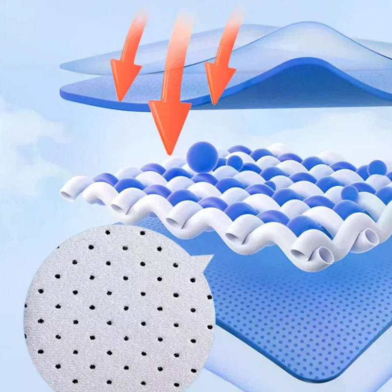 Dispositif d'aide au genou à ressorts à rebond puissants, rehausseur de genou respirant et antidérapant, stabilisateur de ressort réglable, Support d'articulation