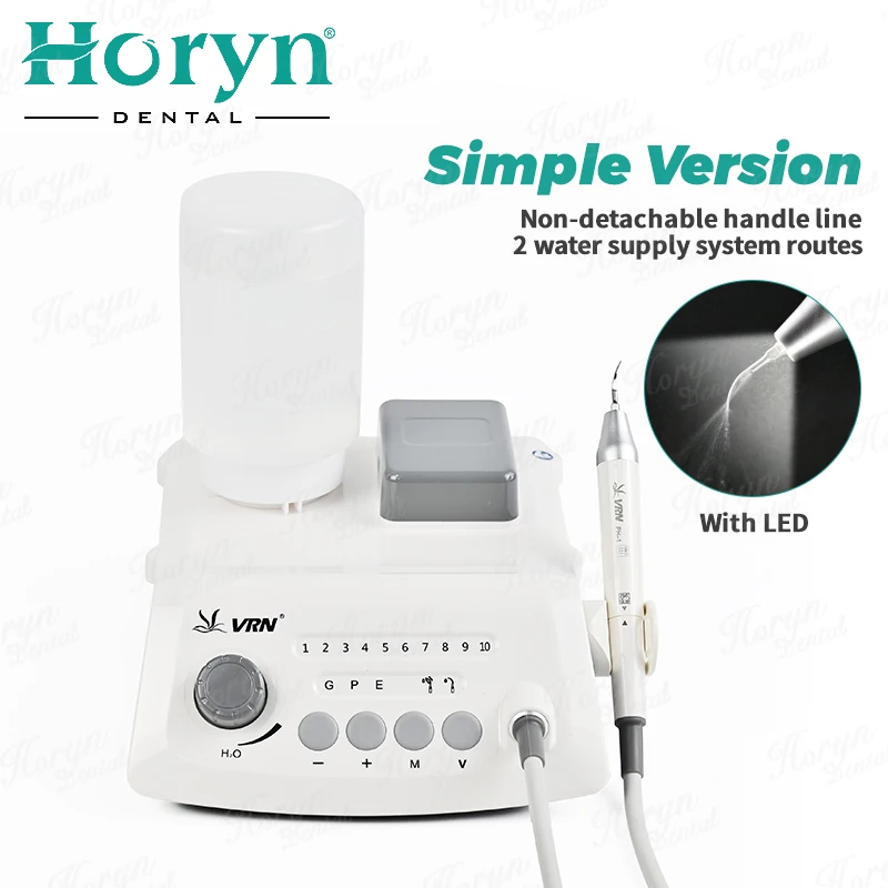 Dental Ultrasonic Scaler With LED Light Oral Care For Remove Calculus And Stains Teeth Cleaning Machine With 5 Tips