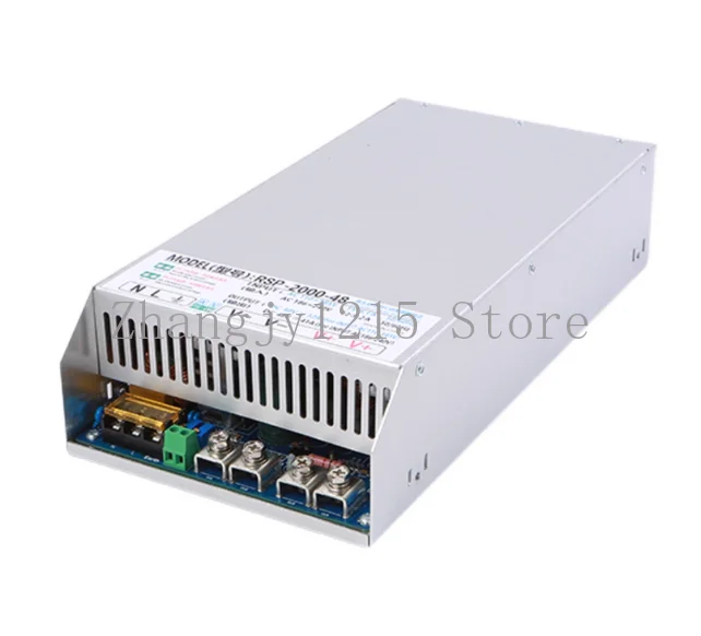 Fonte de alimentação de comutação ajustável PFC de 2.000 W RSP-2000, entrada 110-240 V, tensão de saída: 24 V, 36 V, 48 V, 60 V, 72 V, 110 V, 150 V