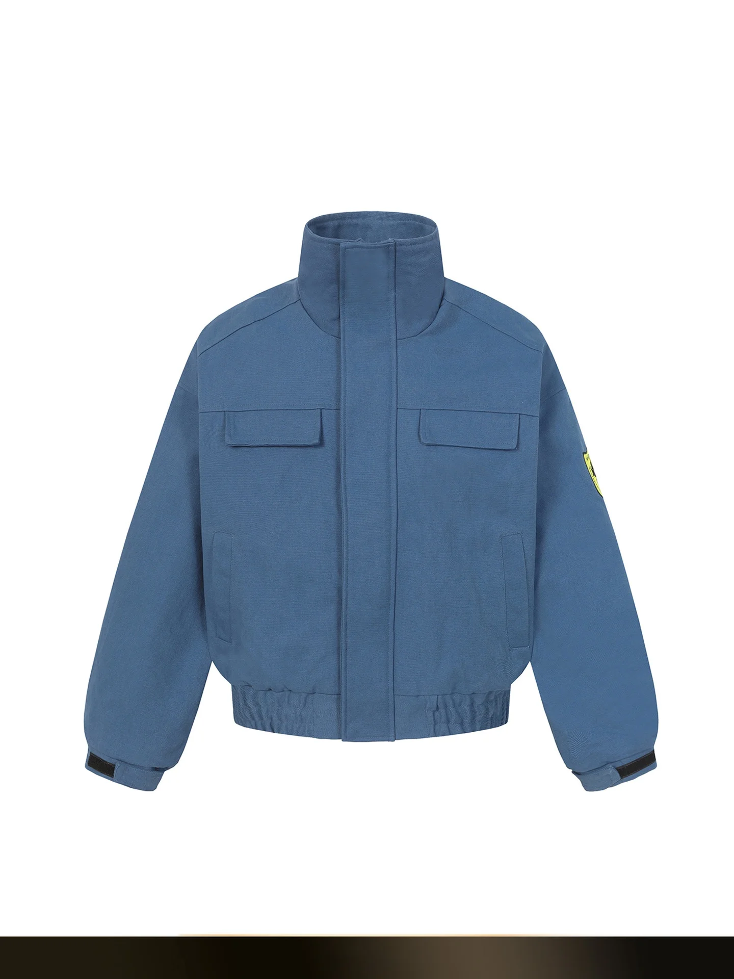 

Американская ретро-куртка-харрингтон с воротником-стойкой, рабочая одежда, хлопковая, зимняя, теплая, для пар, в стиле пилот, свободного кроя, молодежная