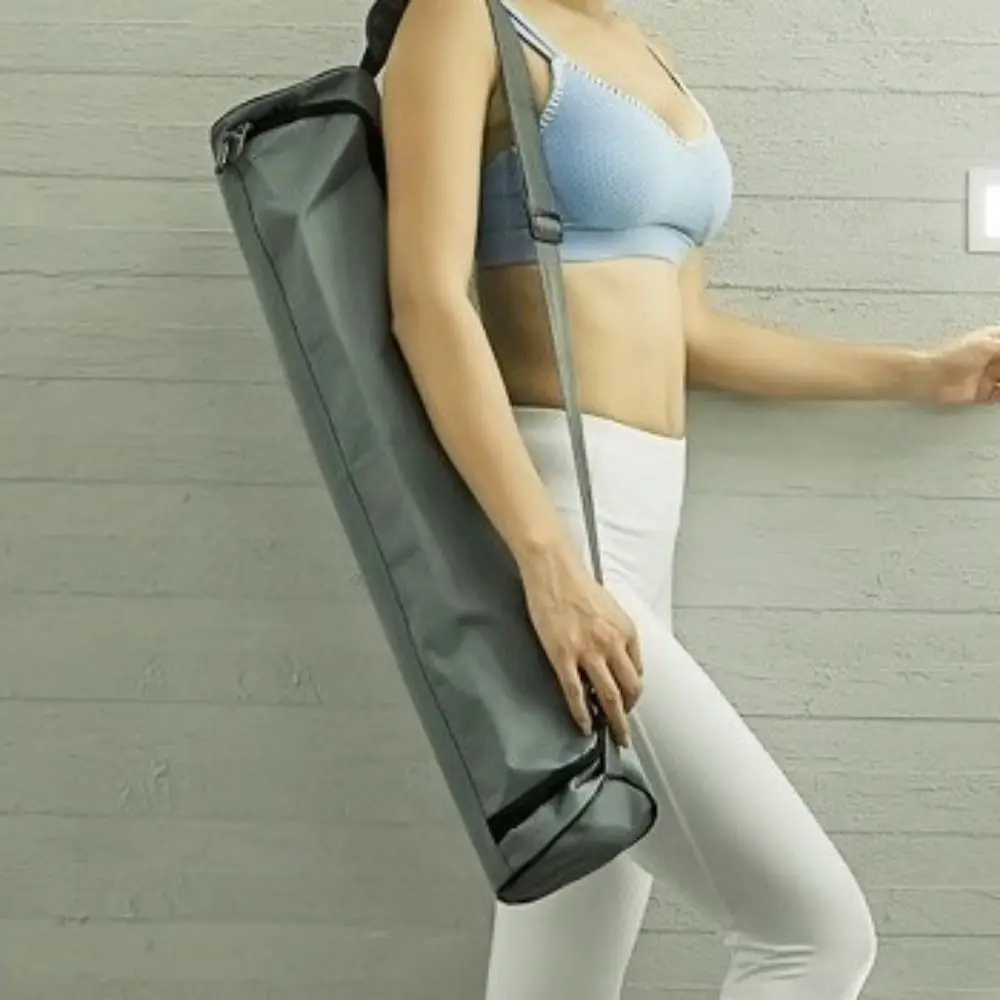 

Thickened Yoga Mat Bag Double Zipper Folding Pilates Mat Backpack Multifunction Storage Carrier Pouch Sports Pad Cover Gym