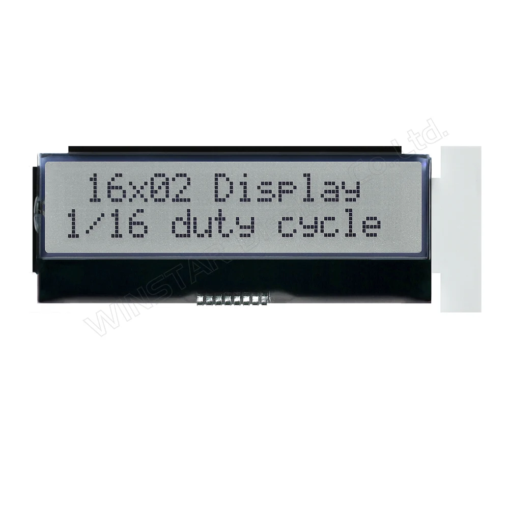 WO1602H-TFH-AT Winstar 16PIN WH1202A Small Displays STN 12x2 Miniature LCD Character Display WH1202A-TMI-JT