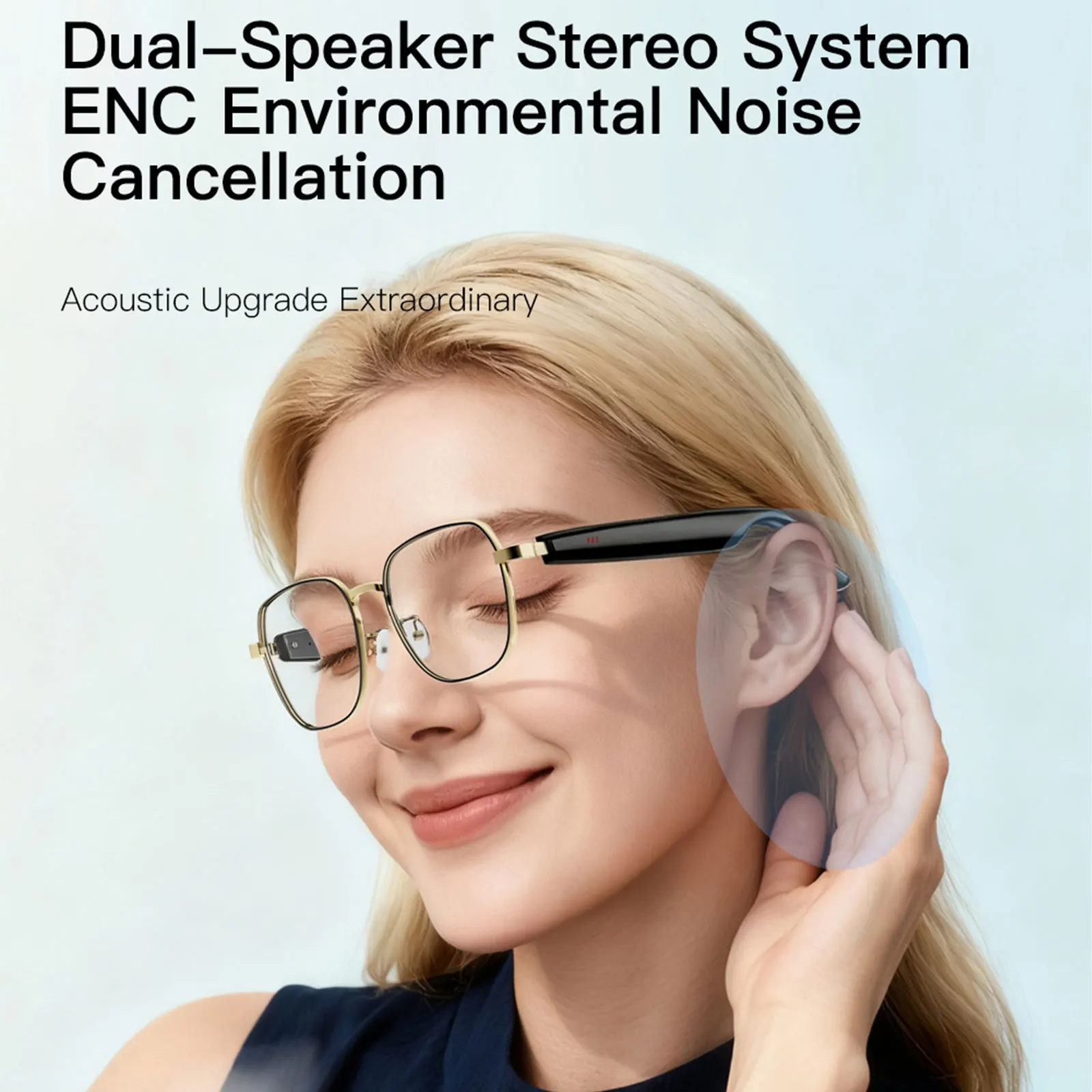 

Умные аудиоочки, перевод в реальном времени через приложение, фотохромные линзы, воспроизведение Hi-Fi музыки, и голосовые вызовы с шумоподавлением.