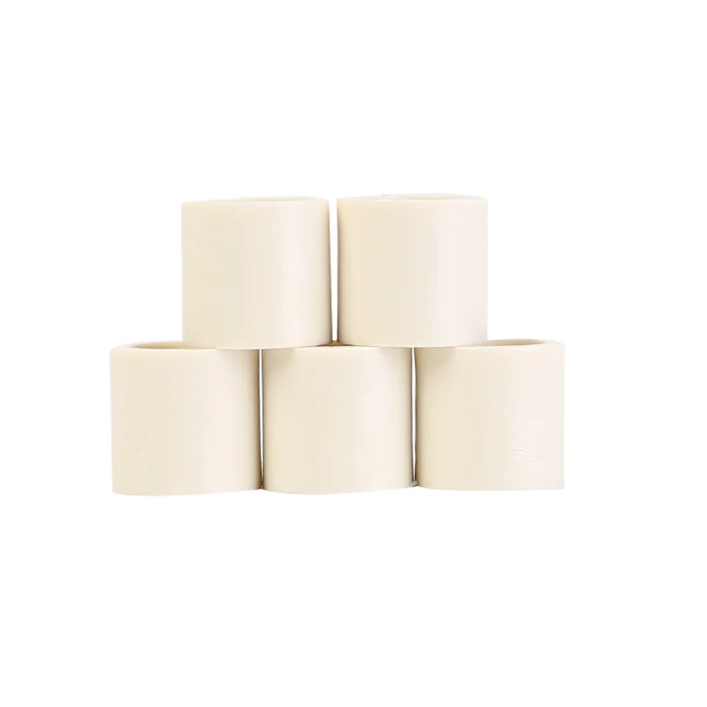 Wytrzymałe Ferrule Klasyczna Delikatna Tekstura 5 szt. Ferrule do bilarda i snookera ABS Ferrule do kijów bilardowych Narzędzie naprawcze 12mm/13mm