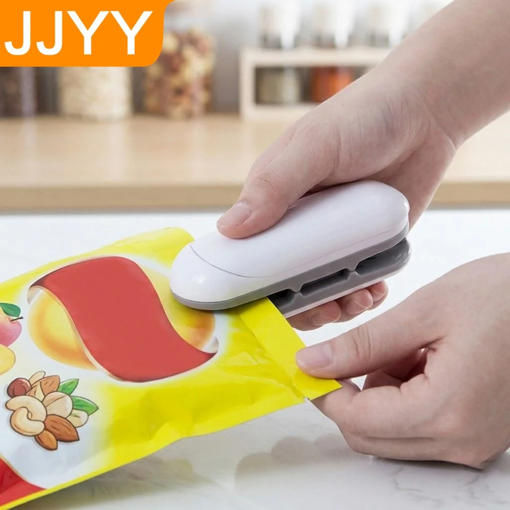 Multifunction Vacuum Food Sealer for Snacks Bags Heat Sealing Machine Kitchen Tool Plastic Bag Sealing System