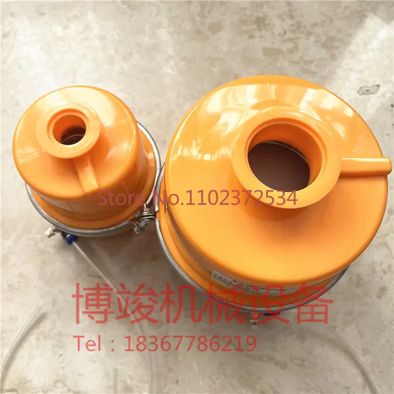 Corrosion resistant KF25/40 vacuum pump exhaust oil mist oil smoke filter separator HX-8 (T) HX-20 (T).1PCS