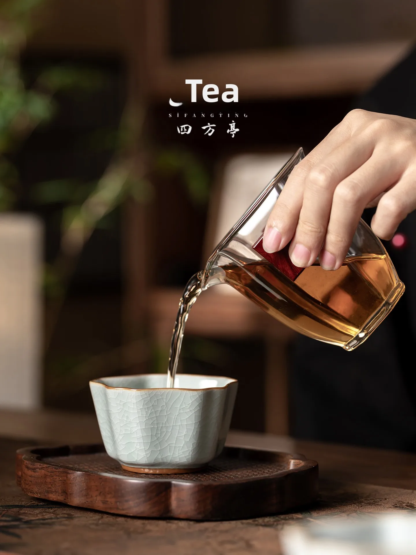Handmade High-End Ceramic Tea Cup Gongfu Tea Drinking Bowl Jingdezhen Ceramic Tea Set Chinese Style Single Cup from Ru Kiln