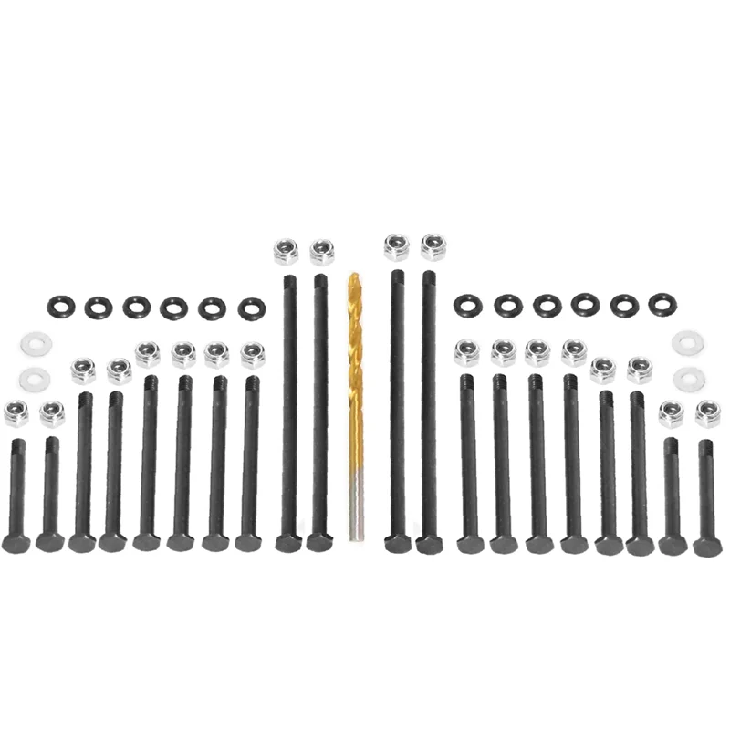 Mid Carbon Steel Stiffened Front And Rear Suspension A Arm PIN For 1/8 6S-MAXX SLASH 1/10-MAXX RC Car Upgrade Parts