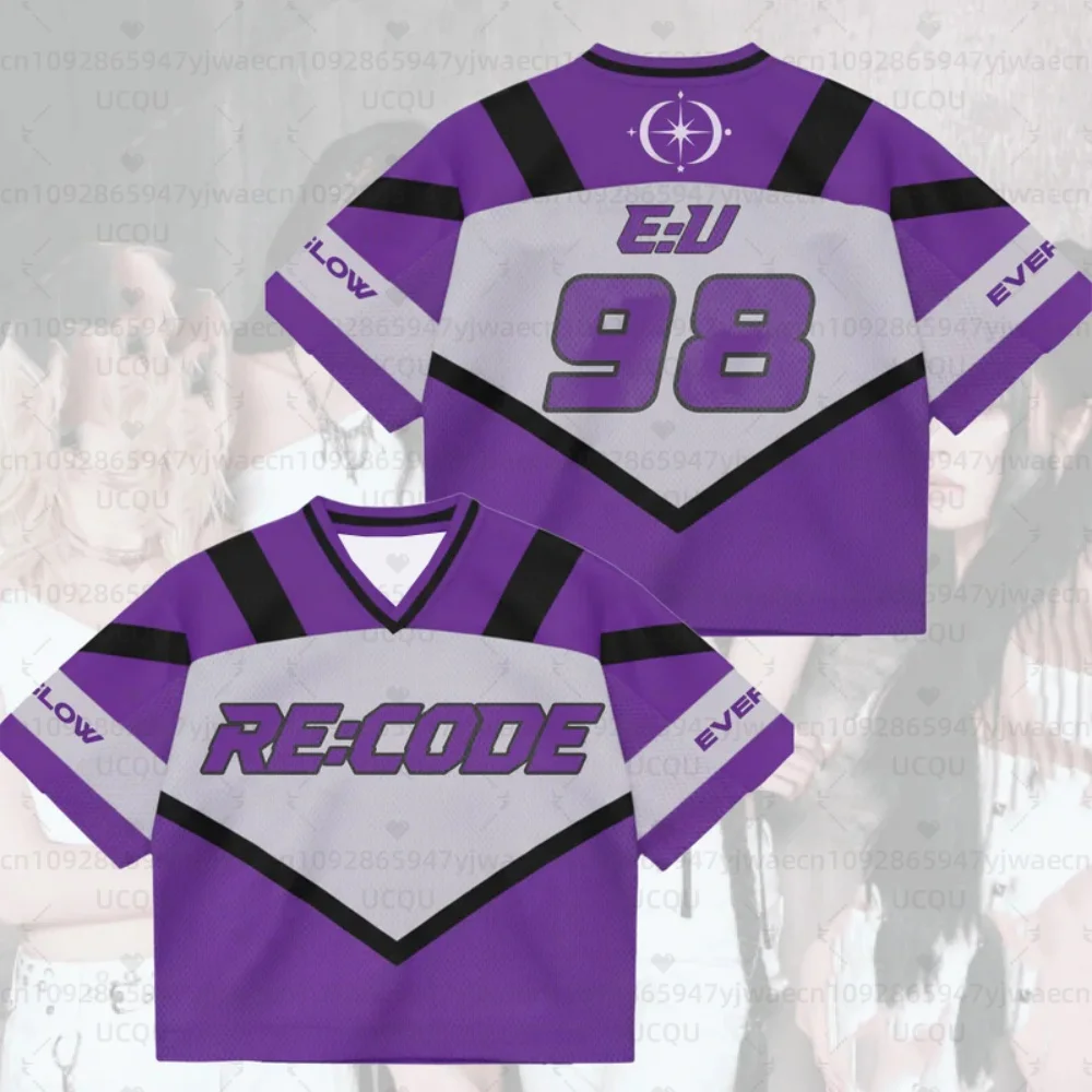 

Bandai 2026 KPOP New Tour Album Jersey Neutral Short Sleeve Street Wear Fashion Trend Fabric Breathable Quick Drying