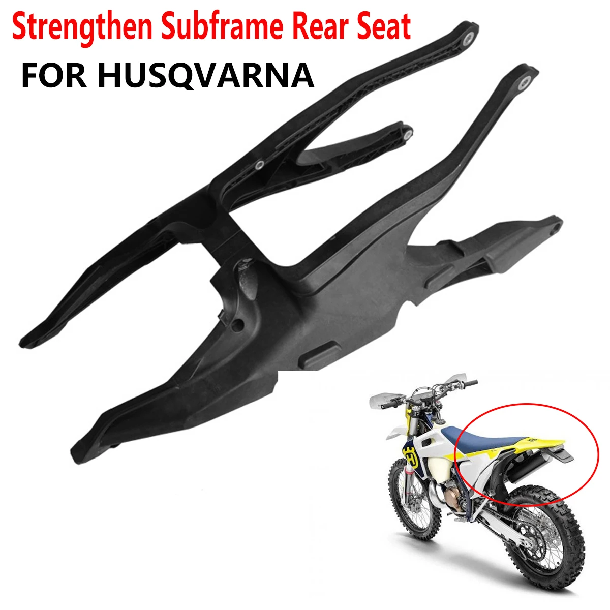 

New Motorcycle Subframe Rear Seat Support Frame Tailstock Left And Right Mount For HUSQVARNA TE TC FE FC HJ250H 2019-2022