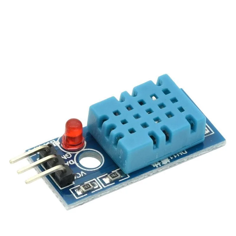 Einzel bus digitales Temperatur-und Feuchtigkeit sensor dht11 Modul mit Kabel elektronisches Baustein modul für Arduino – Detail 2