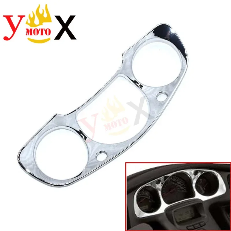 Chrome Tachometer Gauge Trim Instrument Tachometer Panel Akzent Abdeckung Aufkleber Dekoration Für Honda Goldwing GL1800 2001-2005