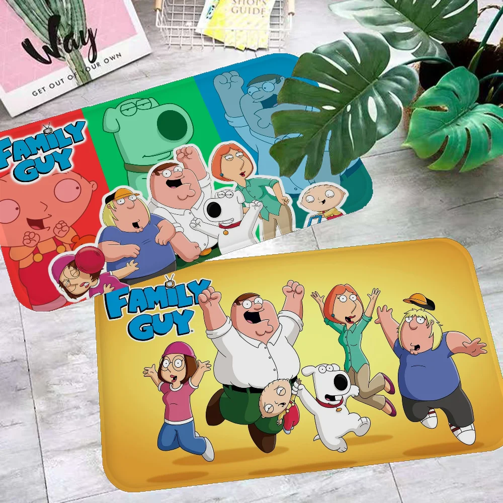 

F-Family G-Guy Floor Mat Cheaper Anti-slip Modern Living Room Balcony Printed Bedside Mats