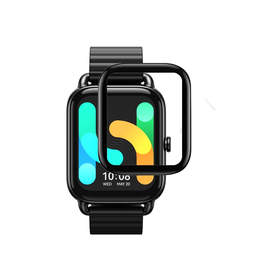 3D โค้ง Full Edge ป้องกันฟิล์มสําหรับ Haylou RS4 Plus LS11 ป้องกันหน้าจอสําหรับ Haylou RS4 LS12