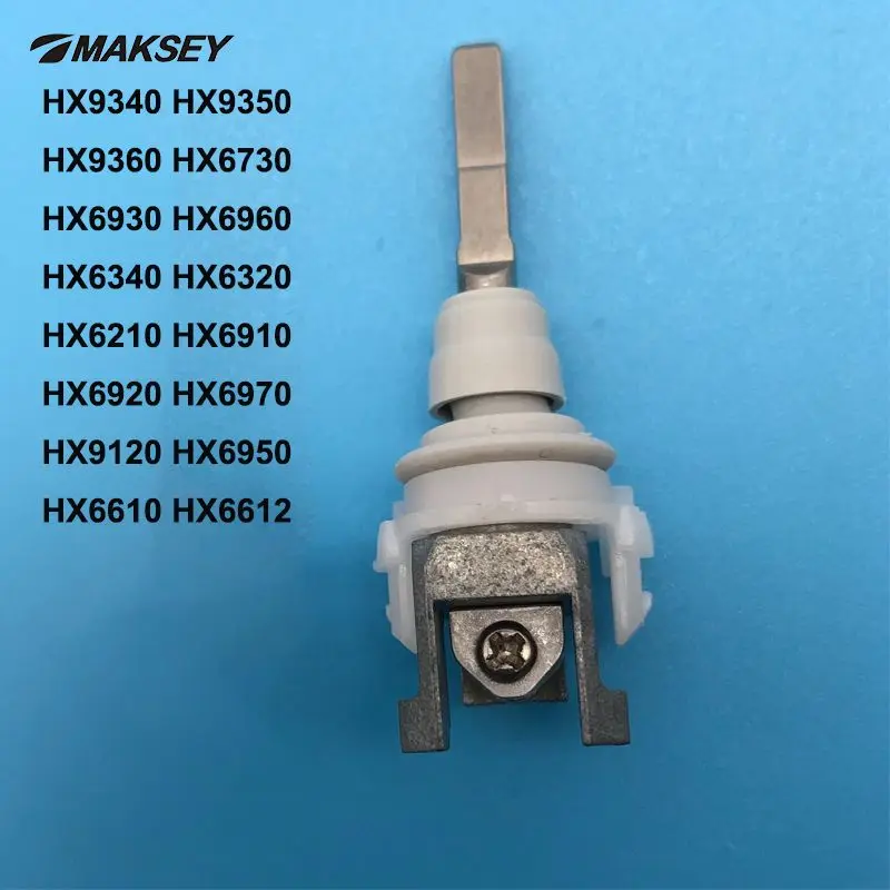 MAKSEY Waterproof Steel Head for Philips ElectricToothbrush Silicon Seal Gasket Grommet Rubber Ring Parts for Sonicare HX6 HX9