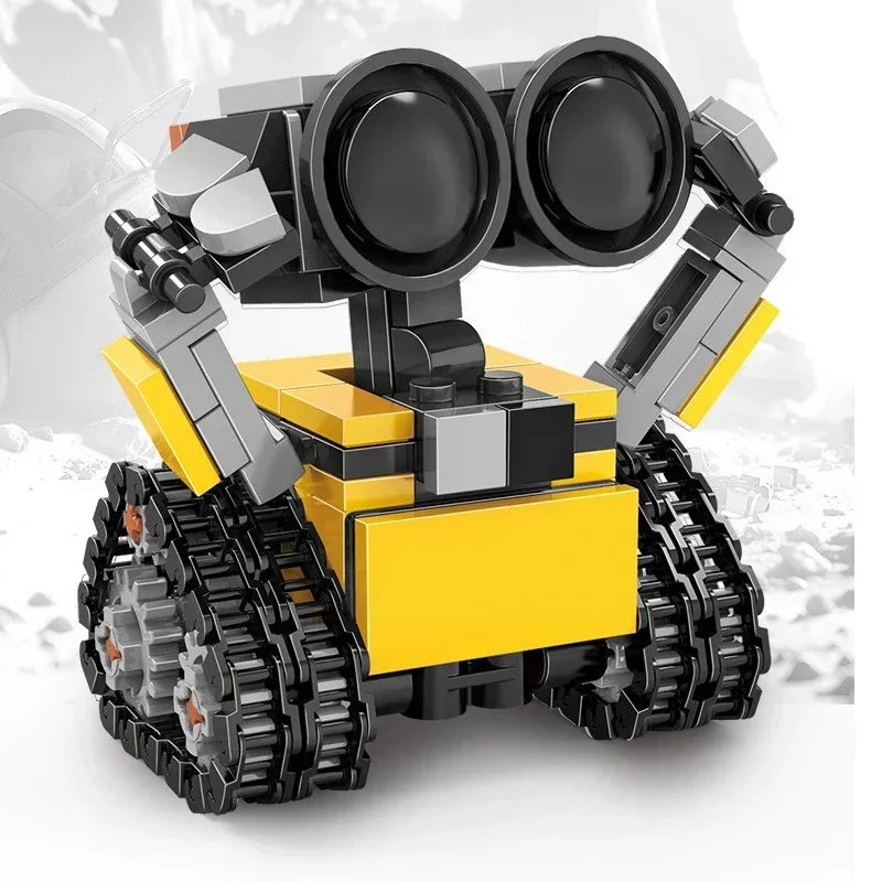 Hot  selling mini Wall-E Building Block Kit MOC Idea Technical Classic Movie Model Building Block Assembly Children's Toy Gift