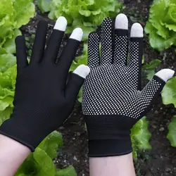 Multicolor Work Safe Gloves Durable Sport Supplies Nylon Ridding Gloves Wear Resistant Elasticity Touch Screen Glove Ridding