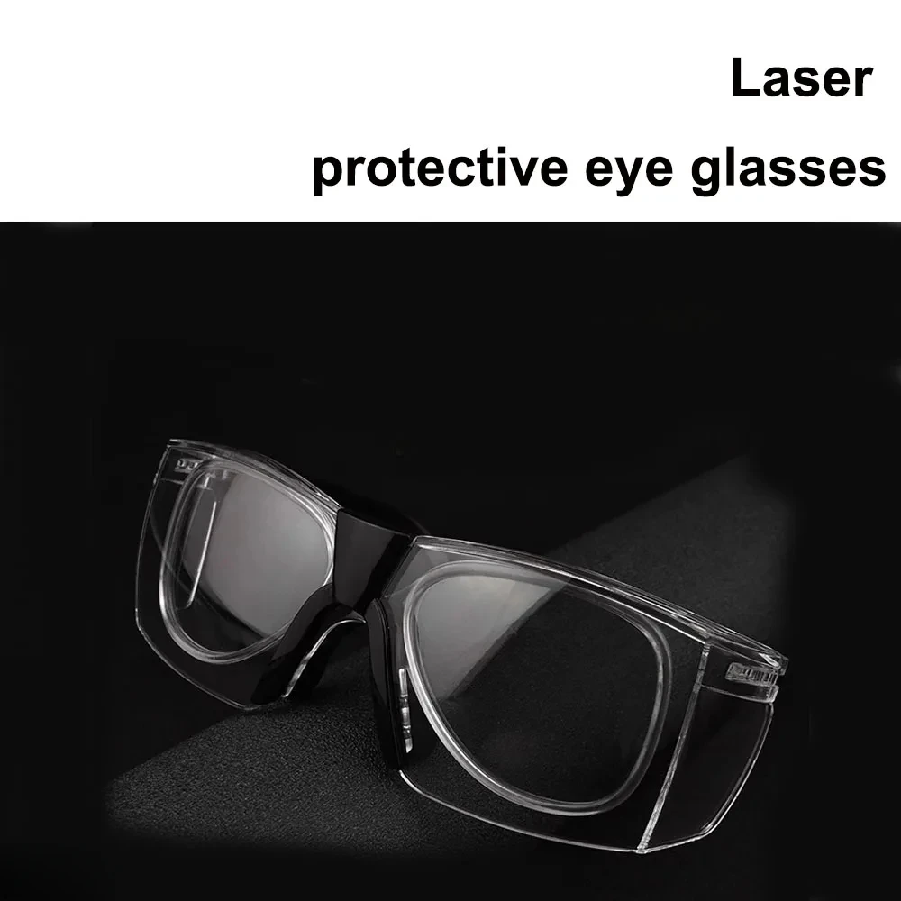 

Fiber laser protection 1064nm double layer high quality IPL protective glasses marking machine E light protective glasses