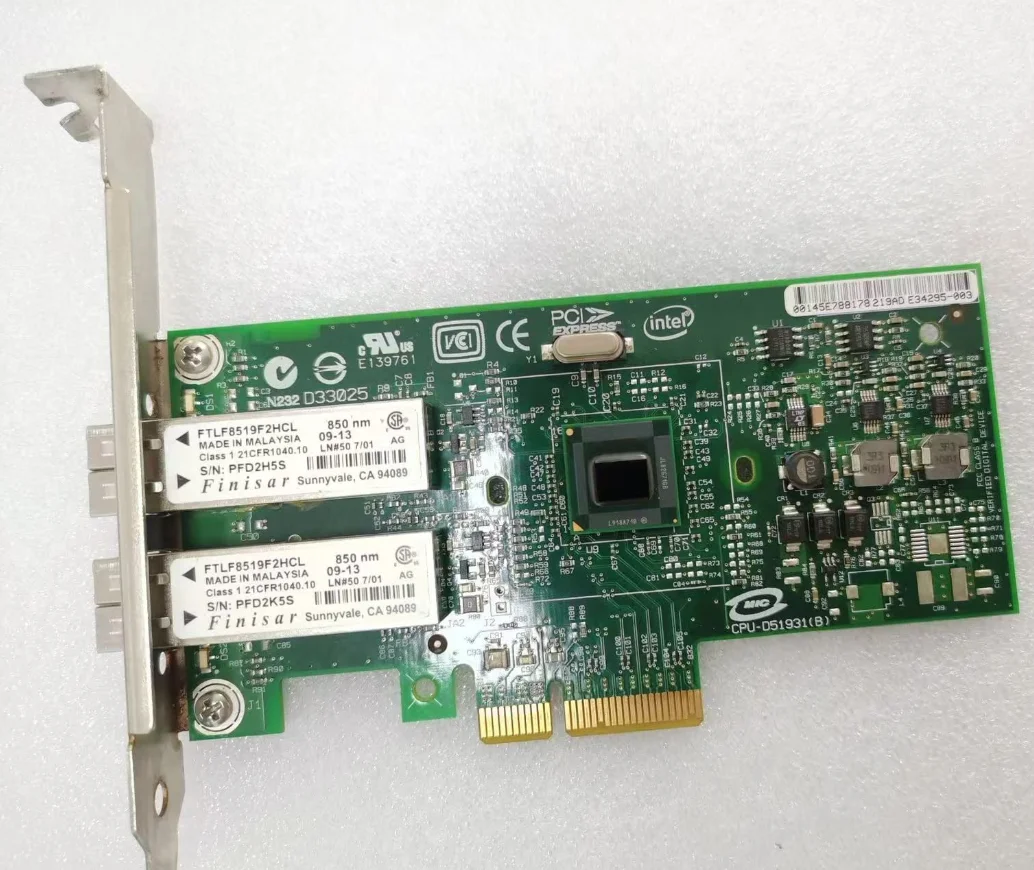 Carte réseau pour Intel/IBM EXPI9402dissolve PCI-E Gigabit Fiber, port touriste