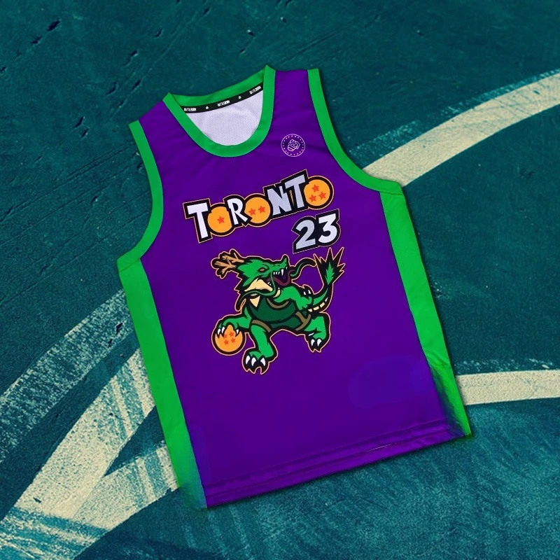 Street Basketball Raptors Basketball Jerseys Street Ball Sports Fitness Team Jerseys Men's and Women's Toronto Training Vests