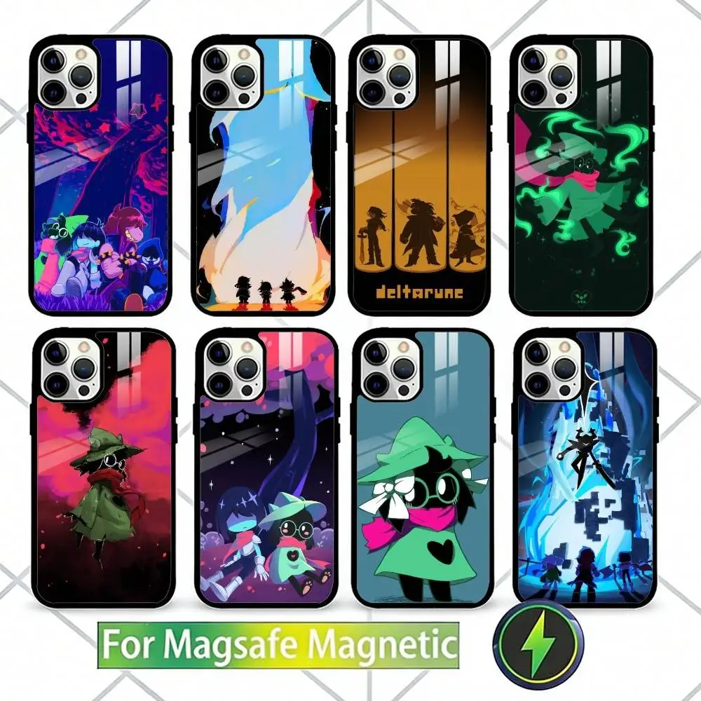 

Game D-D-Deltarune Phone Case For iPhone17,16,15,14,13 Plus,Pro Max Magnetic For Magsafe Wireless Charging