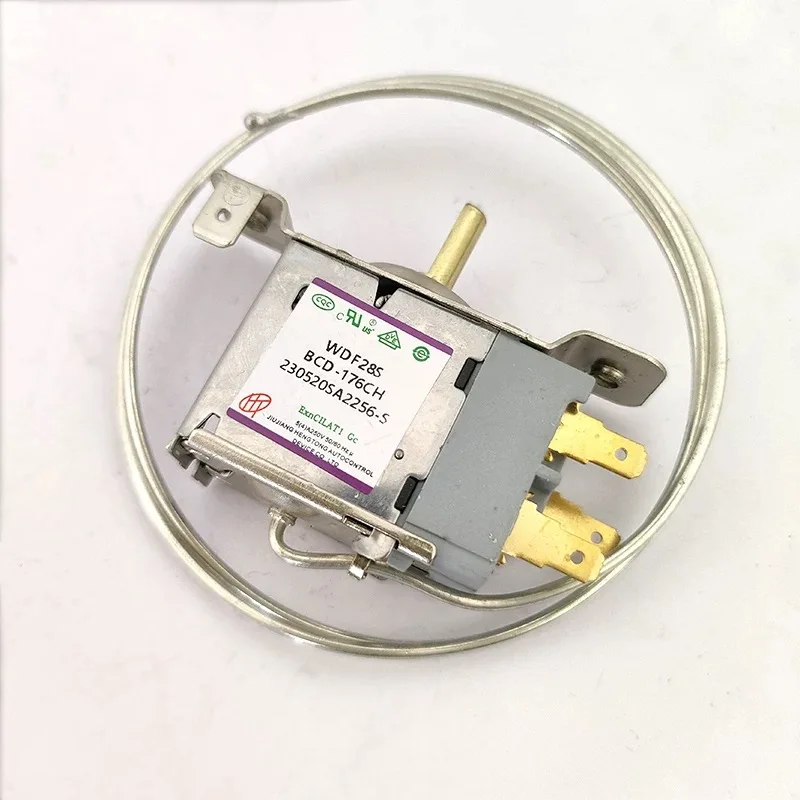 1pc Refrigerator Thermostat Refrigerator Parts Household Metal Temperature Controller WDF18 WDF19 WDF20 WDF29 WPF22 WPF22G